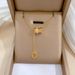 Body 【 Full Titanium Steel 】 Small Waist Female Niche Design Minimalist Pendant With Short Collarbone Chain, Korean 【 】 Chain,_ipsvogv.com