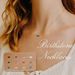 Sterling Silver Twelve Birthstone Cube Clavicle Necklace Female Simple Fashion Lucky Stone Necklace_ipsvogv.com