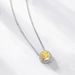 new S925 Silver Millennium Rose Cut 3A Zircon Necklace Female Full Of Zircon Clavicle Chain Light Luxury_ipsvogv.com