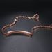 Unisex hot selling jewelry Korean simple style bracelet Micro inlaid zircon rose gold plated jewelry_ipsvogv.com