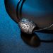 Retro four mythical beasts titanium steel pendant Chinese style six word mantra beads_ipsvogv.com
