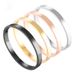 Men's And Women's Jewelry Smooth Four Color Stainless Steel Bracelet Vacuum Electroplated Titanium Steel Bracelet_ipsvogv.com