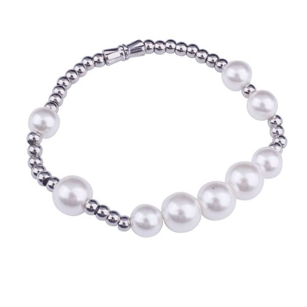 The Latest Batch Of Trendy Hip Hop Simple And Versatile Personality Handmade Pearl Couple Bracelet Light Luxury Exquisite_ipsvogv.com