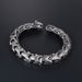 Men's Jewelry Stainless Steel Casting Bracelet Personalized Punk Style Snake Bone Chain Versatile Bracelet Hip Hop Accessories_ipsvogv.com