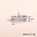 Cao Shi's Minimalist Zircon Ring Two-piece Set Is Fashionable For Daily Wear With Trendy Accessories_ipsvogv.com
