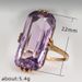 Cao Shi Fashion Zircon Silver Plated Ring Women's Personalized Jewelry Accessories_ipsvogv.com