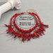 Fashion Ladies Necklace Versatile Multi Layer Coral Design Long Clavicle Chain Geometric Necklace Two Piece Set For Women_ipsvogv.com