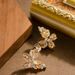 Korean Version Sweet And Exquisite Small Fresh Zircon Inlaid Sparkling Butterfly Earrings, Female Niche Design, High-end_ipsvogv.com