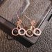 Cao Shi's Earrings for Women's Simple Earrings, New Trendy Diamond Embedding, Advanced Ring Earrings_ipsvogv.com