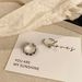 New Fashionable Simple Drip Oil Flower Open Small And Sweet, Versatile, Finger Ring, High End Design, Ring Trend_ipsvogv.com