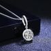 Cao Shi French Celebrity Circle Necklace Advanced Simple Full Diamond Women's Pendant Collar Chain (Including Chain)_ipsvogv.com