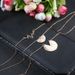 New Necklaces With Minimalist Electrocardiography, Semi-circular Fan-shaped Three-layer Necklace_ipsvogv.com
