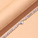Jewelry Titanium Steel Pendant Love Anklet Women's Beach Shiny Single Row Rhinestone Anklet_ipsvogv.com