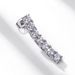 Moissanite Long Earrings S925 Silver Tassel Diamond Earrings Ear Wire Fashion High End Ins_ipsvogv.com