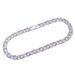 Unisex Popular Cuban Chain Jewelry Full Diamond Necklace Personality Hip Hop Jewelry 3A Rhinestone Versatile Multi Color Men's Necklace_ipsvogv.com