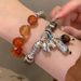 Ethnic Natural Stone Chinese Style Bracelet For Girls, New Vintage Bracelet, Light Luxury, Niche Exquisite Jewelry_ipsvogv.com