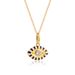 Fashion, Simple Personality, Hip Hop Style, Colorful Enamel Plated Gold Devil Eye Pendant Jewelry_ipsvogv.com