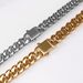 Trendy Hip-hop Titanium Accessories, Stainless Steel Four Sided Ground Cuban Chain, European And American Men's_ipsvogv.com