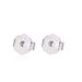Jewelry Simple 999 Pure Silver Ear Plugs Ear Caps Jewelry Accessories Earrings_ipsvogv.com