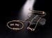 3PCS Jewellery Sets for Women Elegant Infinity Symbol Bracelet Earrings Studs Adjustable Necklace Set with Cubic Zirconia_ipsvogv.com
