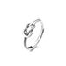 Wanying Thai Knot Fried Dough Twists Ring Sterling Silver Trend Ins Style Light Luxury Small Jewelry_ipsvogv.com