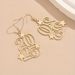 cross-border Digital With Creative And Fashionable Boho Style 2025 Gaanized Design For The New Year Earrings_ipsvogv.com