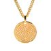 Pendants & Charms New Round Hollow Star Pendant Micro Inlaid Zircon Pendant Military Brand Hip Hop Jewelry_ipsvogv.com