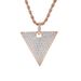 Unisex Necklace For Men Hip Hop Jewelry Triangular Micro Inlaid Zircon Pendant Personality Trend Brand Geometric Hip Hop Pendant_ipsvogv.com
