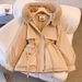 Women's Clothing winter new Korean style fashion Warm jacket cotton jacket thickened plus velvet large size warm coat_ipsvogv.com
