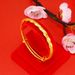 Popular Fried Dough Twists Meteor Shower Jewelry National Wind Sand Gold Round Belly Push Pull Bracelet_ipsvogv.com