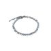 【 Full Body Titanium Steel 】 Dongdaemun Extremely Simple Style Wheat Ear Personality Chain Bracelet Female Internet_ipsvogv.com
