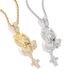 Pendants & Charms New Hip Hop Hands Folded Pendant Prayer Gesture Retro Hip Hop Necklace_ipsvogv.com