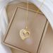 【 】 Love Double Layered Fashionable Luxury Charm Gorgeous Full Diamond Necklace Women's Versatile Clavicle Chain_ipsvogv.com