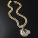 Personalized Creative New Product Full Diamond Animal Pendant Necklace Hip Hop Cool and Dominant Neckchain Jewelry_ipsvogv.com