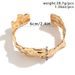 Jewelry Niche Pleated Liquid Metal Wind Simple Lava Irregular Bracelet For Women_ipsvogv.com