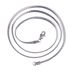 Cold Style Simple Temperament Titanium Steel Trend Hip Hop Personality Necklace Short Thin Chain Men And Women Square Snake Chain Clavicle Necklace_ipsvogv.com
