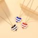 Creative New Heart Necklace Personalized Letter DONT BE A DICK Ribbon Pendant Jewelry Accessories_ipsvogv.com