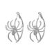 ins exaggerated big spider earrings Retro fashion dark funny alloy spider earrings Halloween earrings_ipsvogv.com