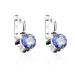 Fashion Simple Natural Yellow Amethyst Earrings S925 Silver Inlaid Topaz Gemstone Earrings_ipsvogv.com