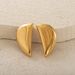 Women’s Jewelry Set Fashion Autumn Hot Sale INS Fashionable Cool Earrings Symmetrical Heart Shaped Titanium Steel Earrings_ipsvogv.com