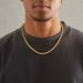 Stainless Steel Twist Necklace Accessories Men's Hip Hop Women's Jewelry Necklace_ipsvogv.com