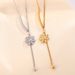 New Daisy Titanium Steel For Women, Not Fading, Light Luxury Design, Collarbone Chain, Fashionable Necklace Accessories,_ipsvogv.com