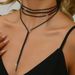 Hot Selling Jewelry, Simple Long Snake Bone Chain Necklace, Cool And Stylish Design, Multi-layer Tassel Necklace_ipsvogv.com