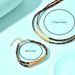 Women’s Jewelry Set Fashion Leather Leopard Print Double Layer Sticker Neck Collar Bracelet Set Retro Charm Metal Tube Decoration Fashion Punk_ipsvogv.com