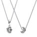 Silver DIY Collar Chain Sparkling Stars And Moons Like Dreams Finished Necklace Set_ipsvogv.com