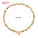 Cold Wind 0 Character Chain Hollow Simple Neck Chain Female Hip Hop OT Buckle Niche Necklace_ipsvogv.com