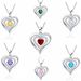 Women’s Jewelry Set Fashion hot selling love necklace for women fashion diamond heart shaped pendant clavicle chain Valentine's Day gift_ipsvogv.com