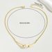 Small niche light luxury style women's long versatile geometric design string pearl pendant necklace accessories_ipsvogv.com