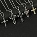 Hip Hop Necklace Accessories, Men's Street Cross, Personality, Bouncing, Di Alloy Pendant, Sweater Chain_ipsvogv.com
