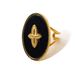 Star Design New Stainless Steel Female Ring With Real Gold Plated Titanium Steel Ring That Does Not Fade And Has A High End Feel_ipsvogv.com